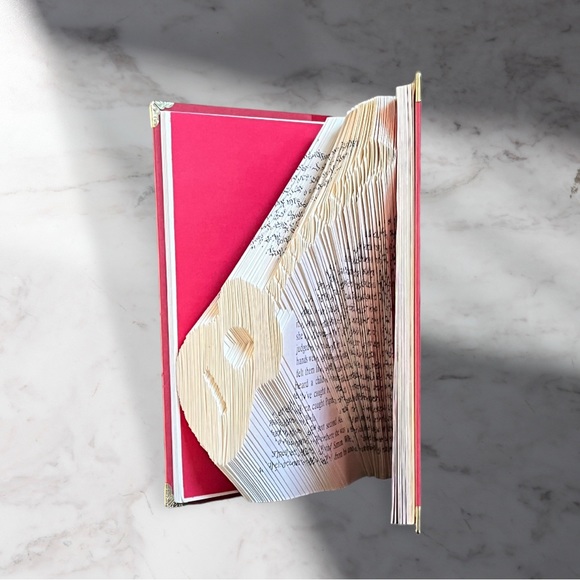 Made To Order! Guitar Book folding OOAK  🎁 Gift - Picture 2 of 8